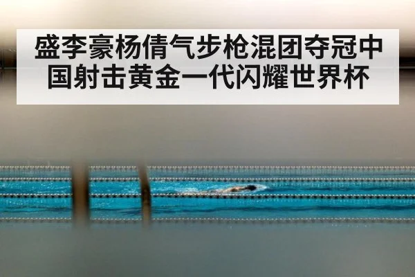 盛李豪杨倩气步枪混团夺冠中国射击黄金一代闪耀世界杯